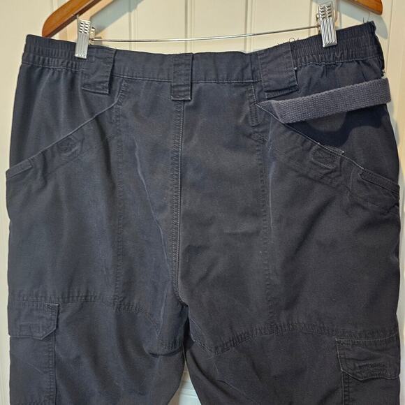 5.11 Tactical Pants Size 40/32 Blue Tactical Series Cargo Adjustable Work Wear - Picture 6 of 10